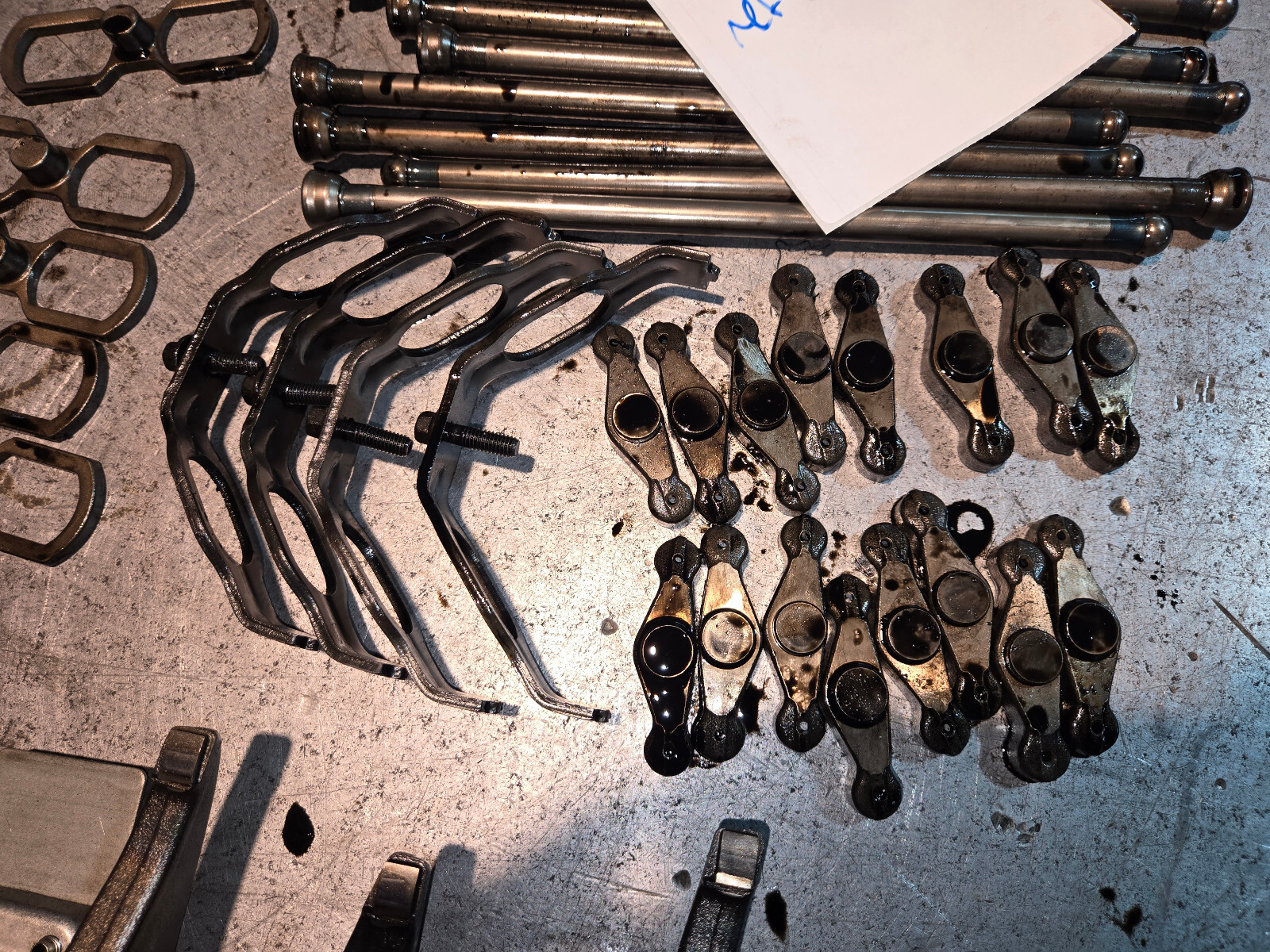 2011-2015 Chevy GMC 6.6 LML DURAMAX VALVETRAIN ROCKER ARMS LIFTERS REF8222 - Picture 7 of 10