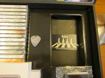Rare Beatles collectors box set with New Apple iPod classic 7th Gen.Black 120 GB
