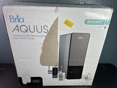 Aquus TROE800COL Reverse Osmosis Water Tankless Filtration System, 800 Gallons