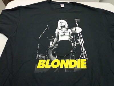 Blondie Camp Funtime T Shirt  Licensed Rock N Roll Music Band  Retro New Size XL