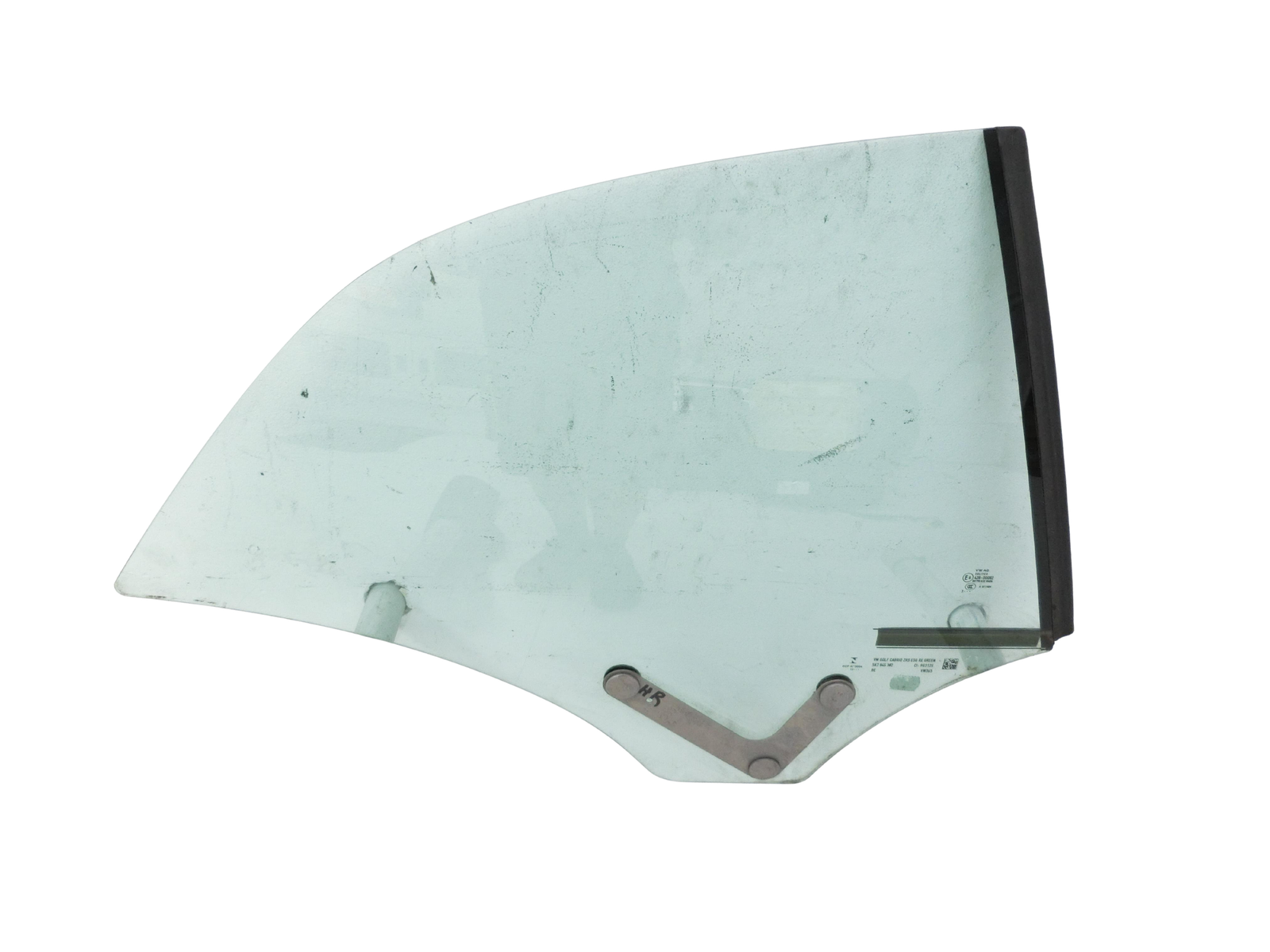 VW Golf CC 517 11-16 Cabrio Seitenscheibe RHK Türscheibe Rechts Hinten  - Bild 1