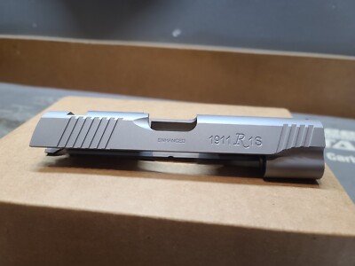 NOS REMINGTON 1911 R1S ENHANCED COMMANDER STAINLESS SLIDE 4¼'' 45ACP #R96360