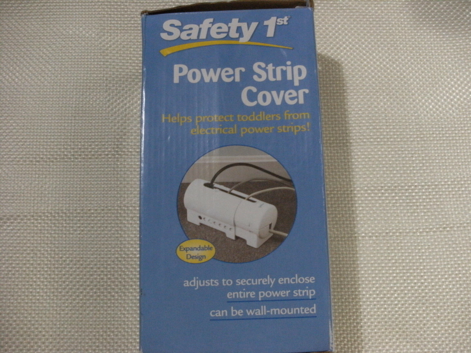 Safety 1st Power Strip Cover - Plus Lot of 2 Swivel Outlet Covers - New