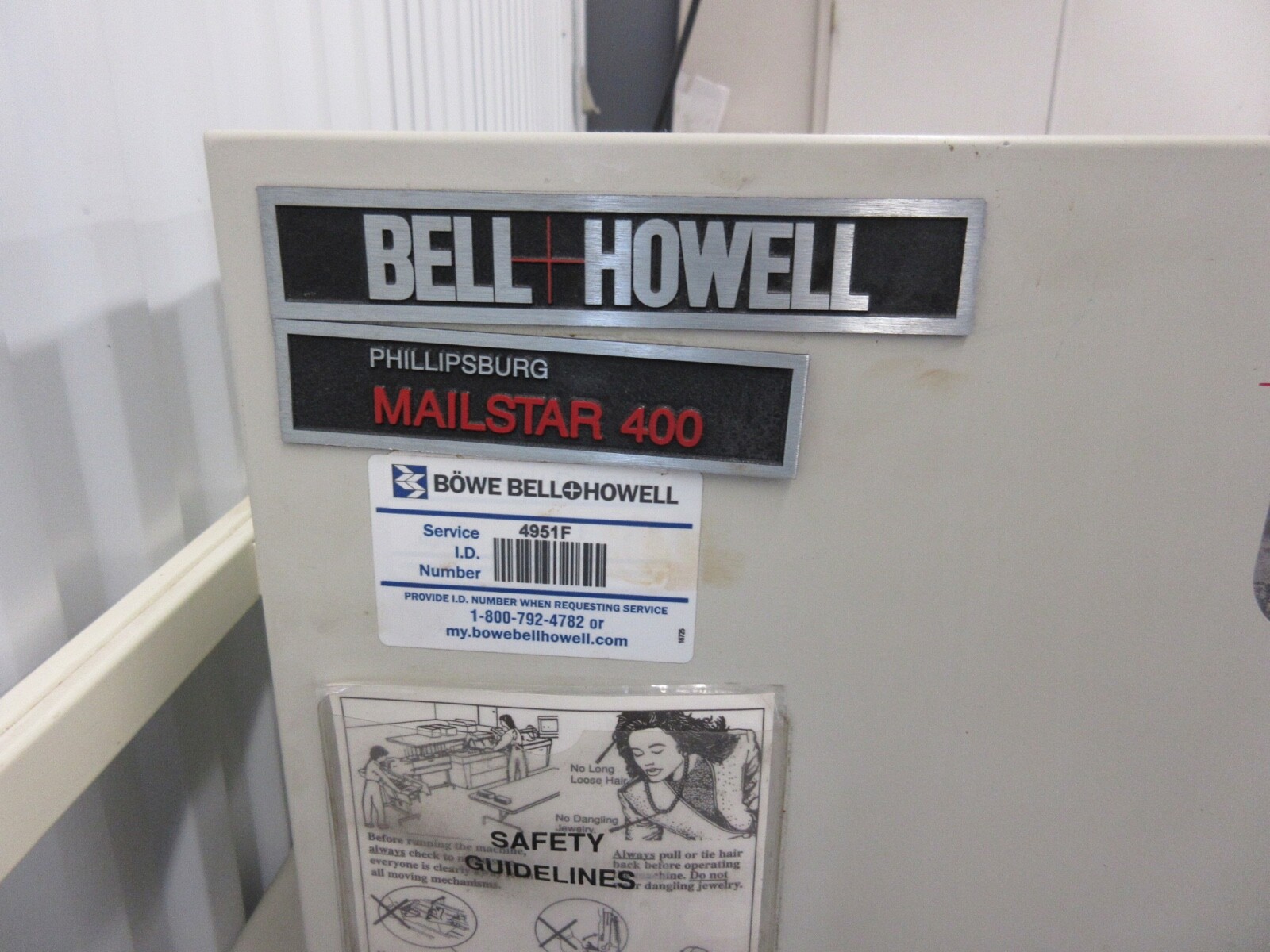 Bell + Howell Mailstar Model 400 Inserter 6 station Master Mailer