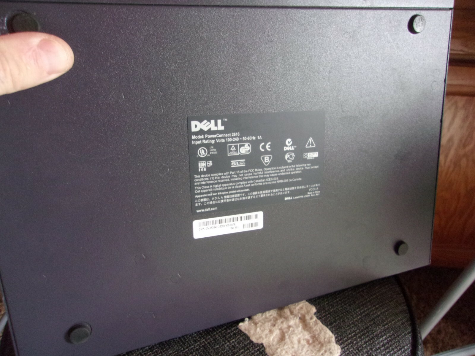 Dell PowerConnect 2616 for parts or repair