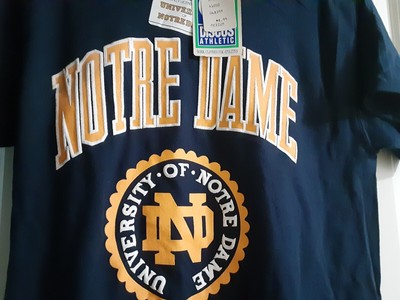 Vintage Discus Athletic Officially Licensed by University of Notre Dame T-Shirt