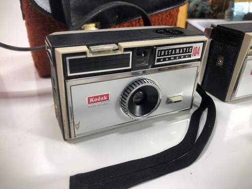Lot Of Kodak Instamatic Cameras 104 X-15 404 X-15f CENTIA 100x