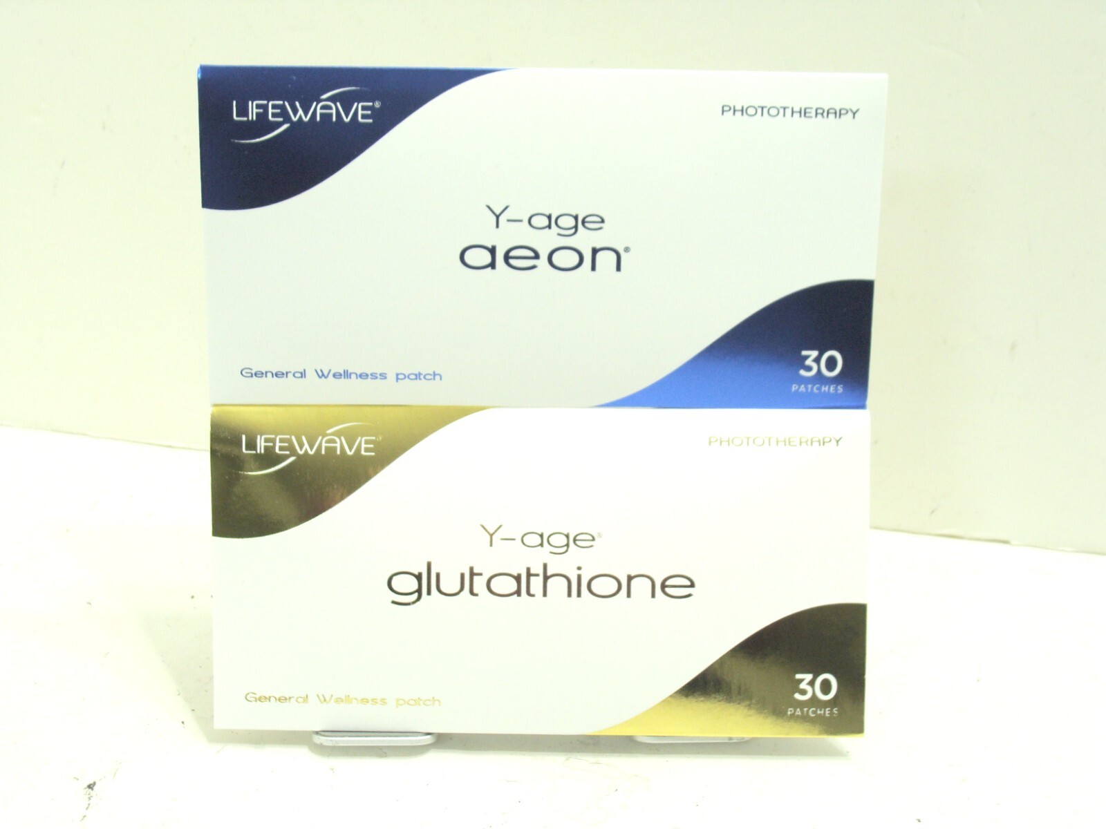 ✨【新品・未使用】LifeWave Y-age グルタチオン パッチ 2点セット 新品未開封 ライフウェーブ グルタチオン イオン2点セット LIFEWAVE Y