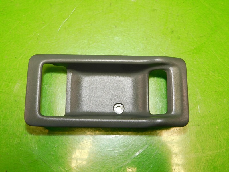 88-91 Civic CRX Si OEM passenger right interior door handle cup surround gray