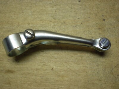 Vintage Bicycle Gooseneck Stem Mounted Light Bracket Clamp Monark Schwinn & NOS