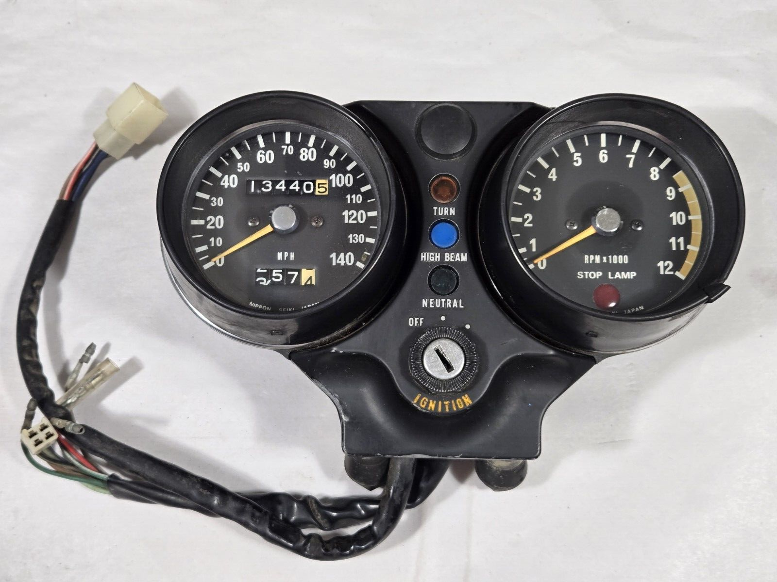 ★カワサキKH400 KH250用純正メーターカバー 1台分セットH1B・H2C Yahoo!オークション -「250ss kh250 メーター」の落札相場・落札価格