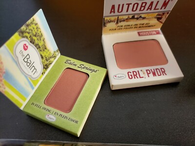 theBalm 1 Balm Springs In Full Swing~ 1 Autobalm in Houston (2 Blush) w/Free Bag