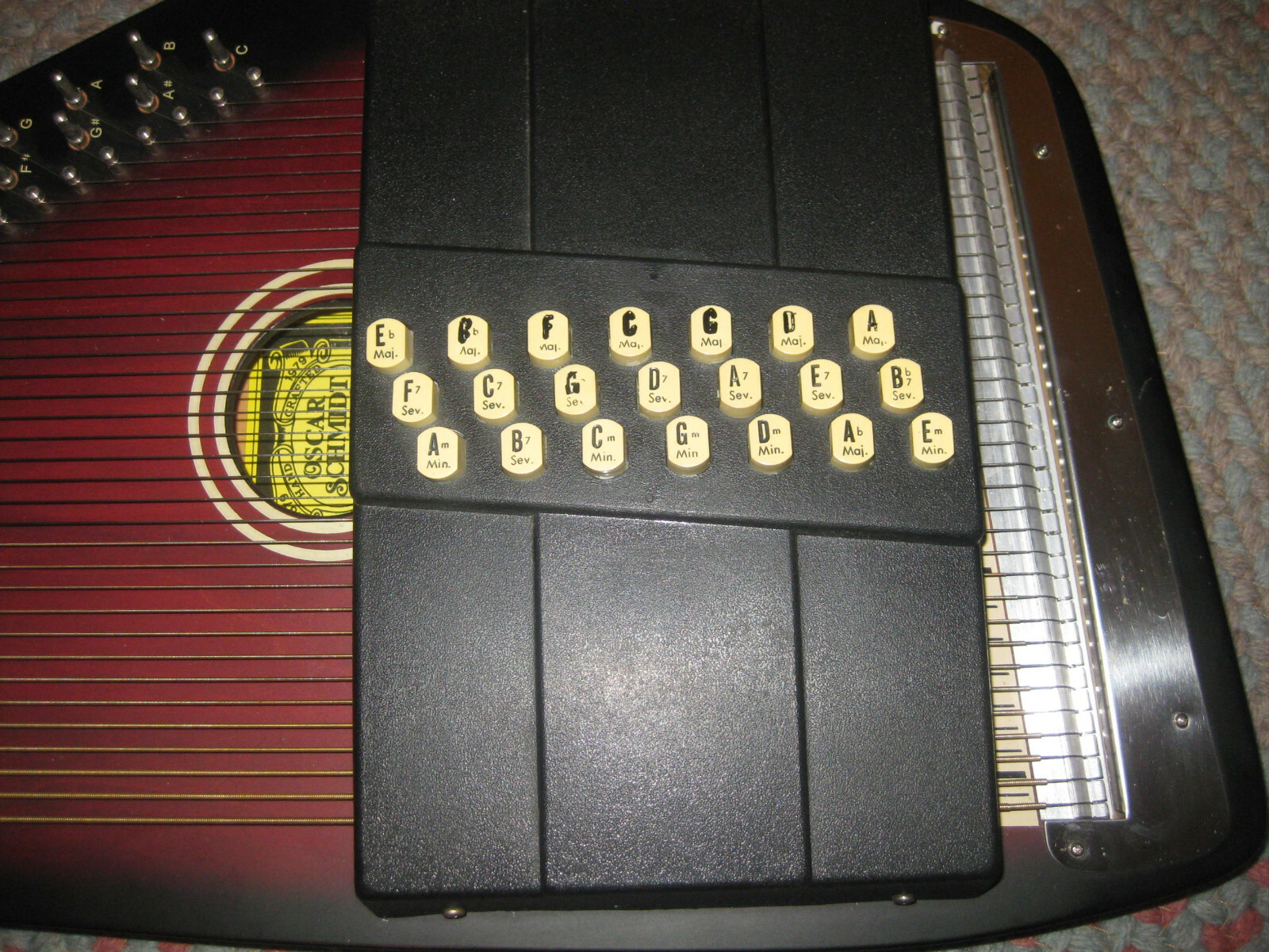 Autoharp Oscar Schmidt 21 Chord OS21C READY TO PLAY with Gig Bag