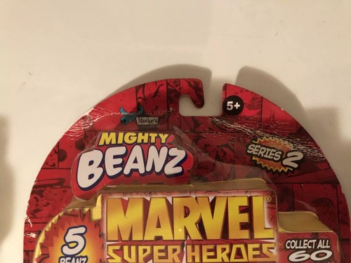 6 MIGHTY BEANZ MARVEL SUPER HEROES 5 SERIES 2 & 1 SERIES 1 PACKS SPIN MASTER NEW