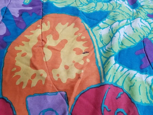 Vintage 1990s Goosebumps Comforter Blanket Bedding 87” X 61”