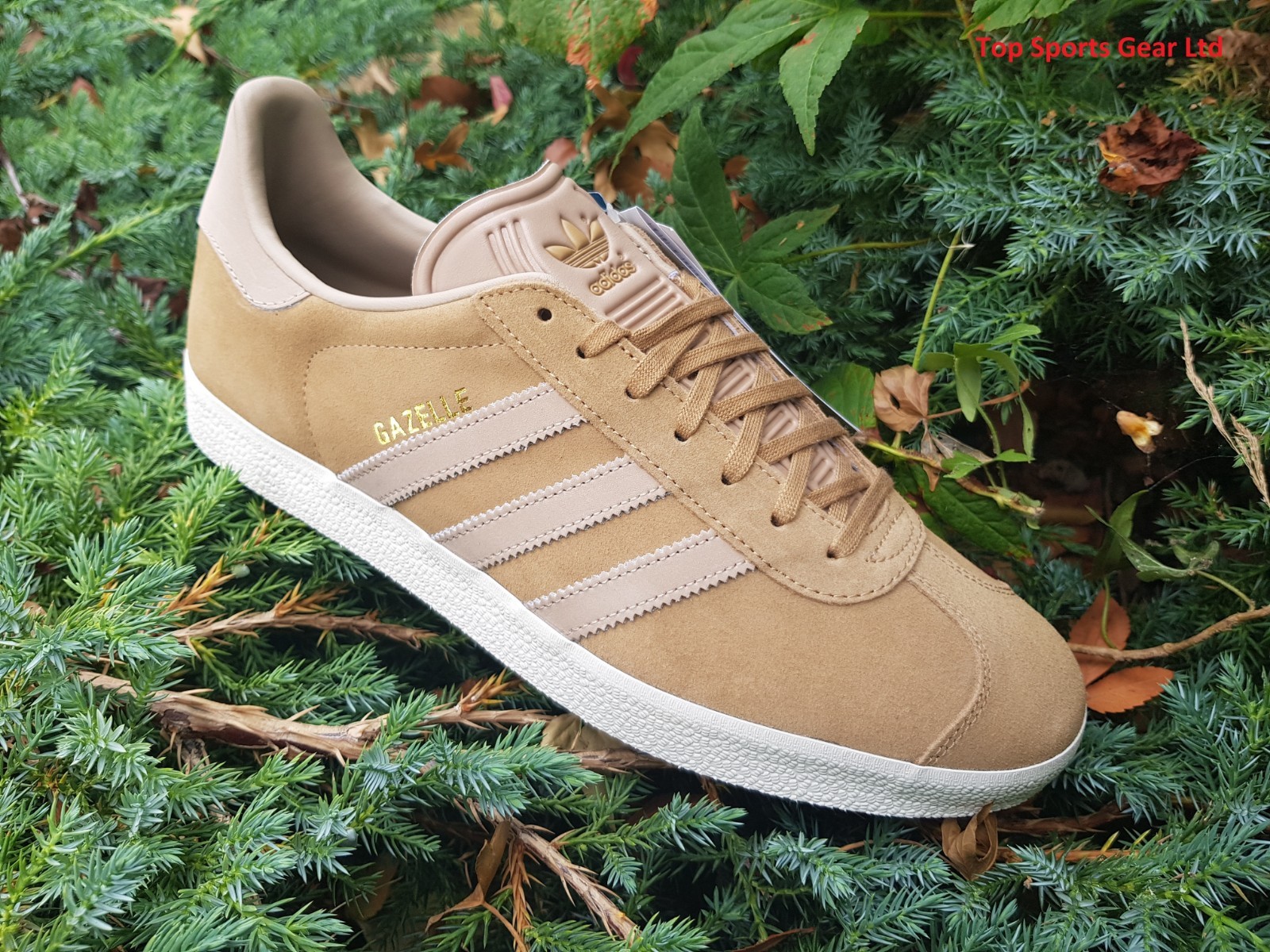 adidas tan suede