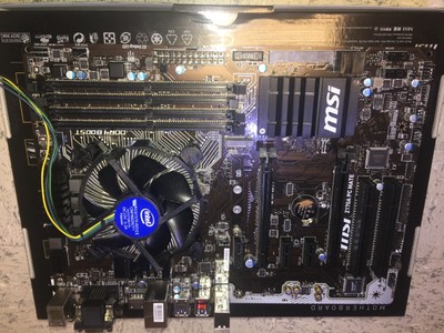 Msi Z170a Pc Mate And Intel I 5 6400 Quad Core 2 7 Ghz With Cooler Ebay