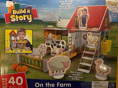 Build a Story: Toy Shop Brand New! Create and Play Fun Over 15'' Tall  