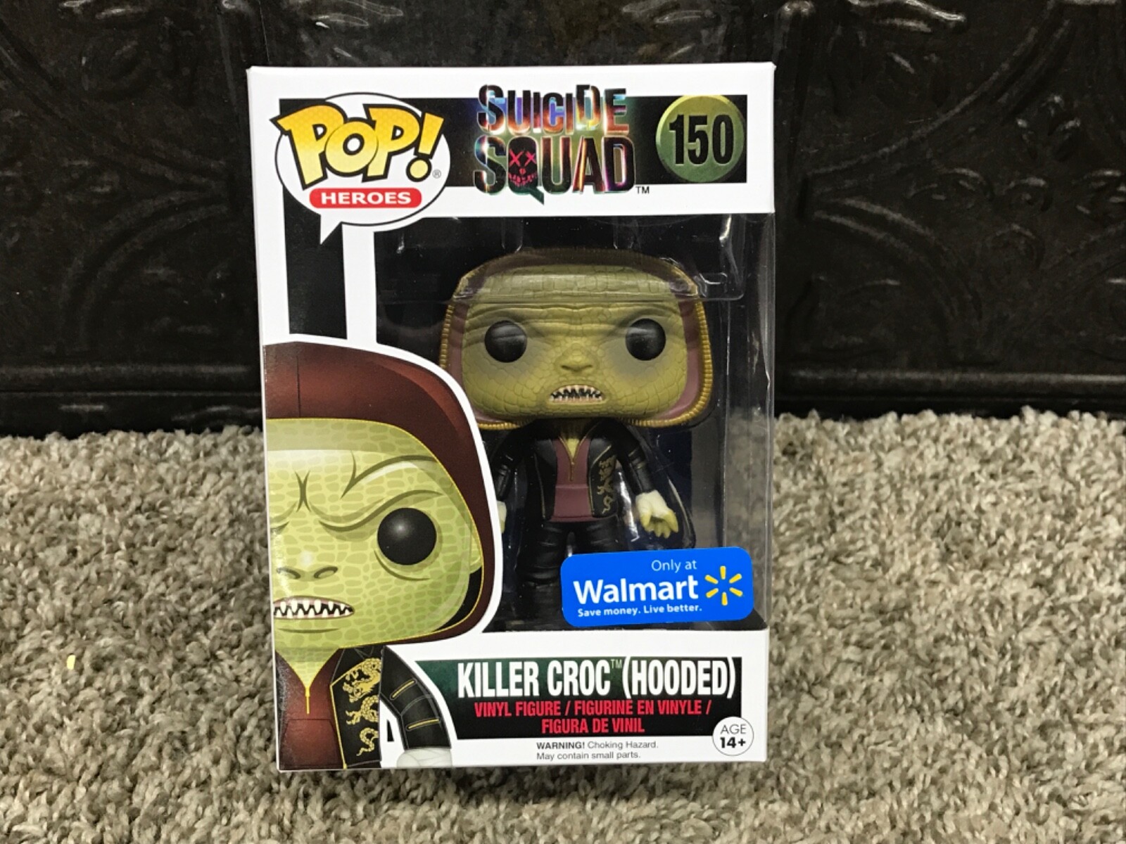 FunkoPop！150 KILER CROC hooded Funko Suicide Squad POP Heroes Killer Croc Hooded Exclusive