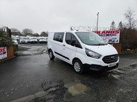 2020 ON 20 PLATE FORD TRANSIT CUSTOM 300 LEADER SWB CREW VAN ULEZ FREE ZONE