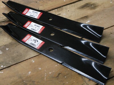 Oregon 91-165 3 pack 17'' Hi-Lift blade replacement for Dixon 9265.  5/8'' hole.