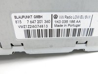 VW Touran 1T 03-06 Autoradio CD-Radio Blaupunkt Low EU BVX Orig. Blaupunkt VW Touran 1T 03-06 16.04.2009... Vorschau 5