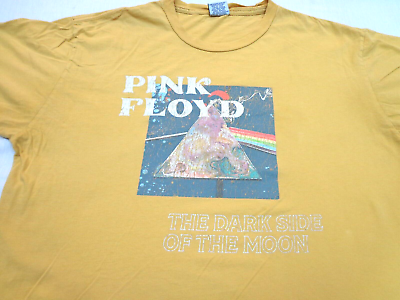 Yellow pink floyd shirt sales