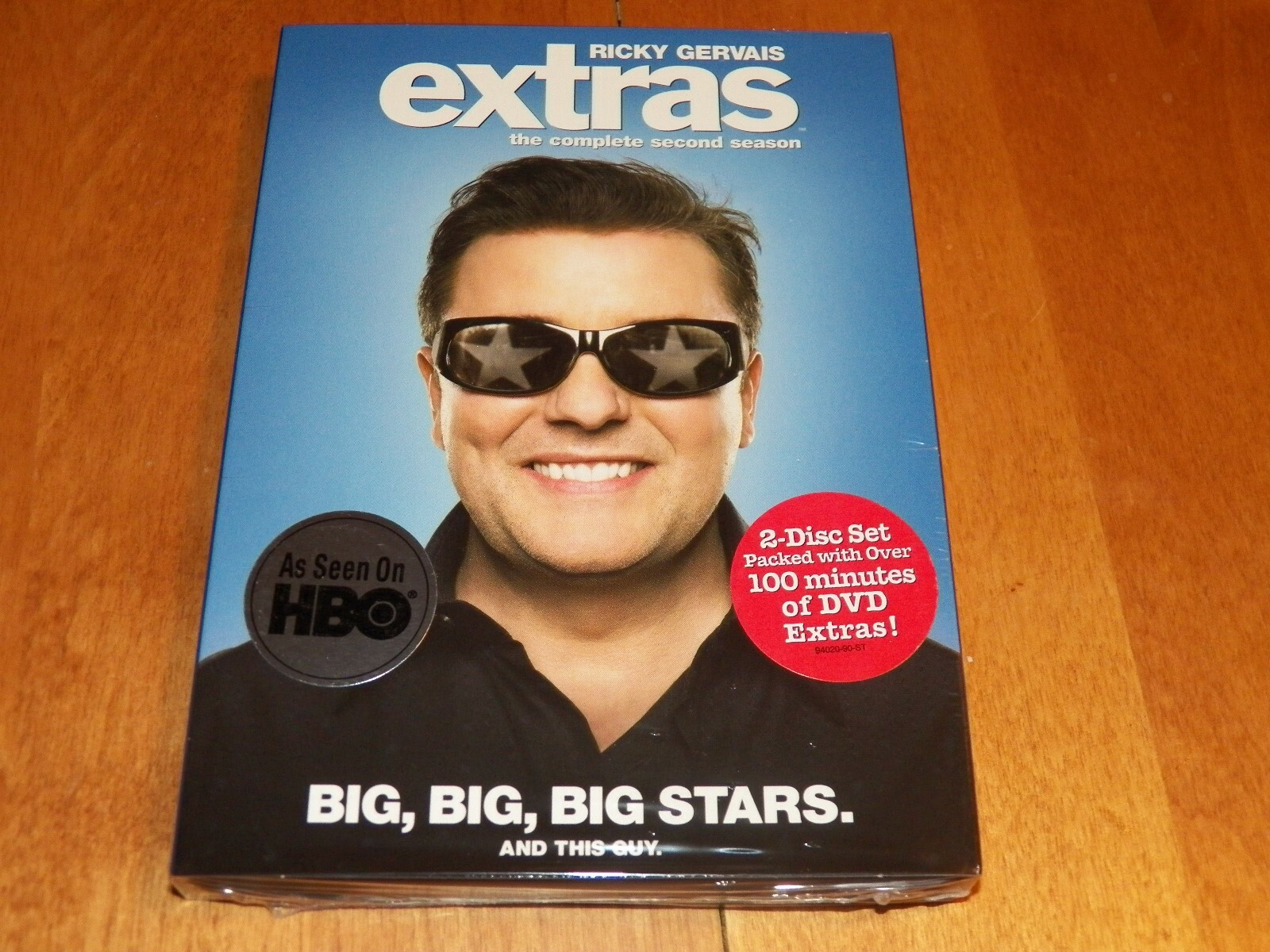 EXTRAS RICKY GERVAIS COMPLETE SECOND SEASON 2 TWO HBO Comedy