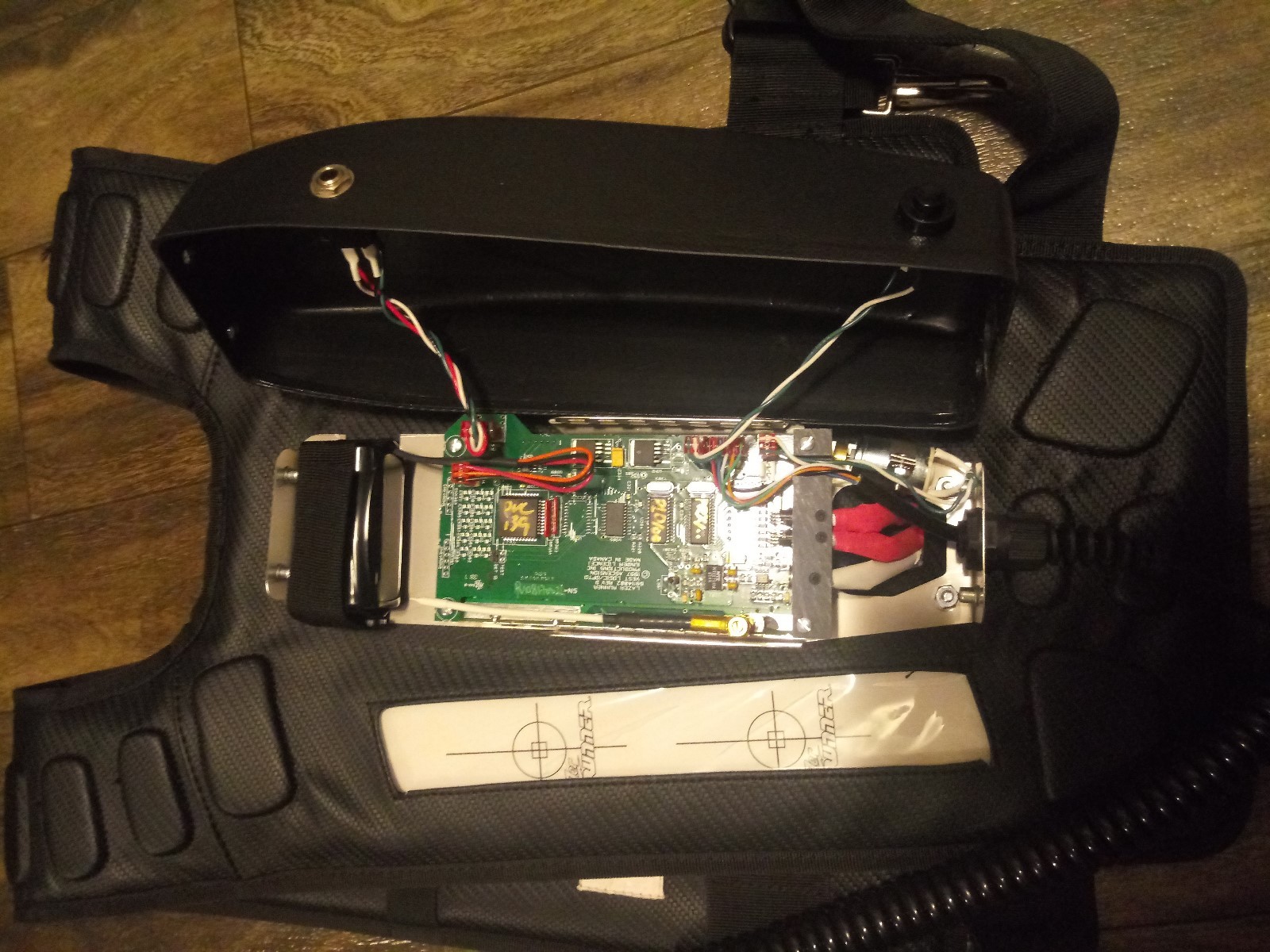 Used Lazer Runner Vest  Assembly, NiMh battery - NO Phaser