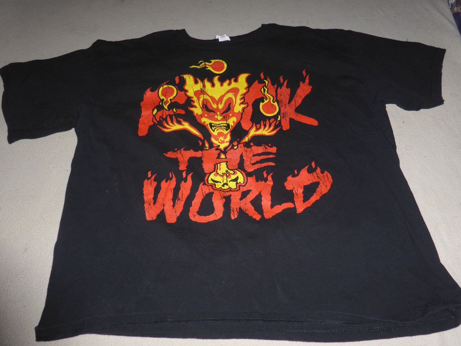VINTAGE ICP INSANE CLOWN POSSE F THE WORLD CONCERT SHIRT