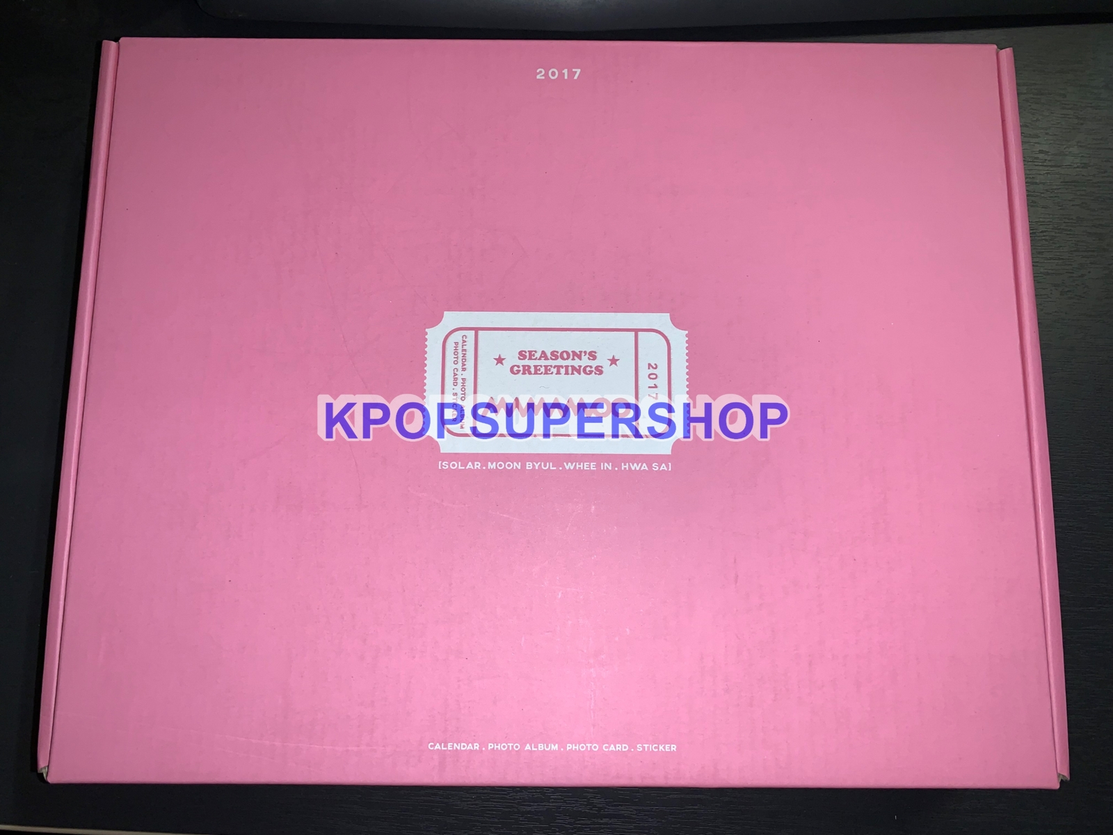 MAMAMOO ママム2017年　シーズングリーティングセット Mamamoo 2017 Season's Greetings Great Condition Complete +