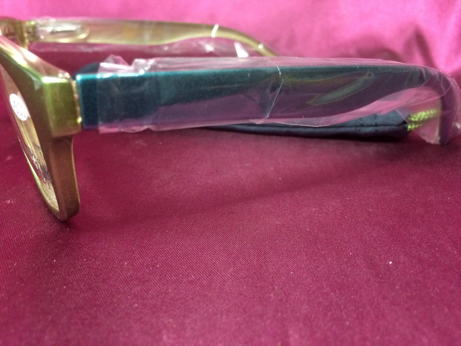 Joy Mangano Fashion Eyeware, 300+ Green Frame w/Blue Temple (7)