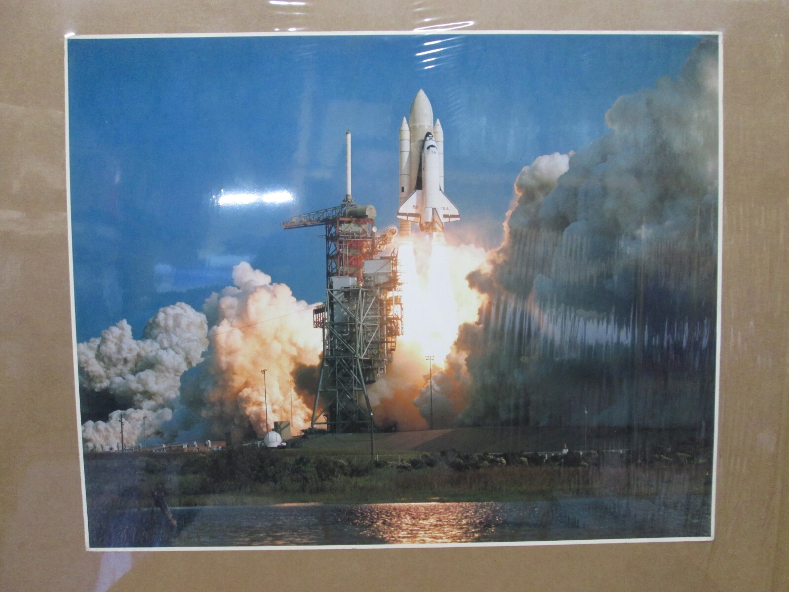 NASA 1980年 スペースシャトル ポスター Vintage poster U.S Space Shuttle lift off NASA Space
