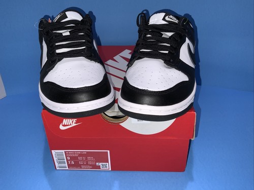 Pre-owned Nike Size 9 -  Dunk Low White Black 2021 W
