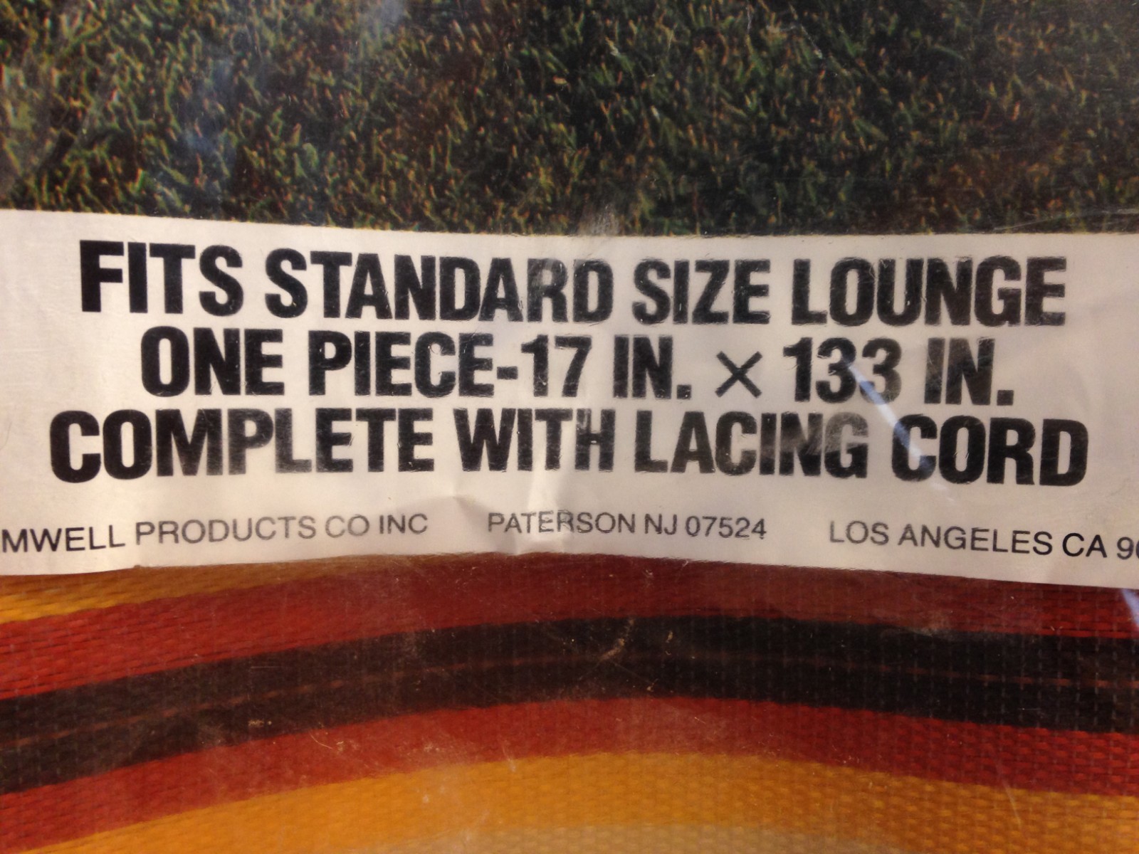 Frost King Lounge Renew Kit Repair Kit Chase Lounge Chair Fall colors