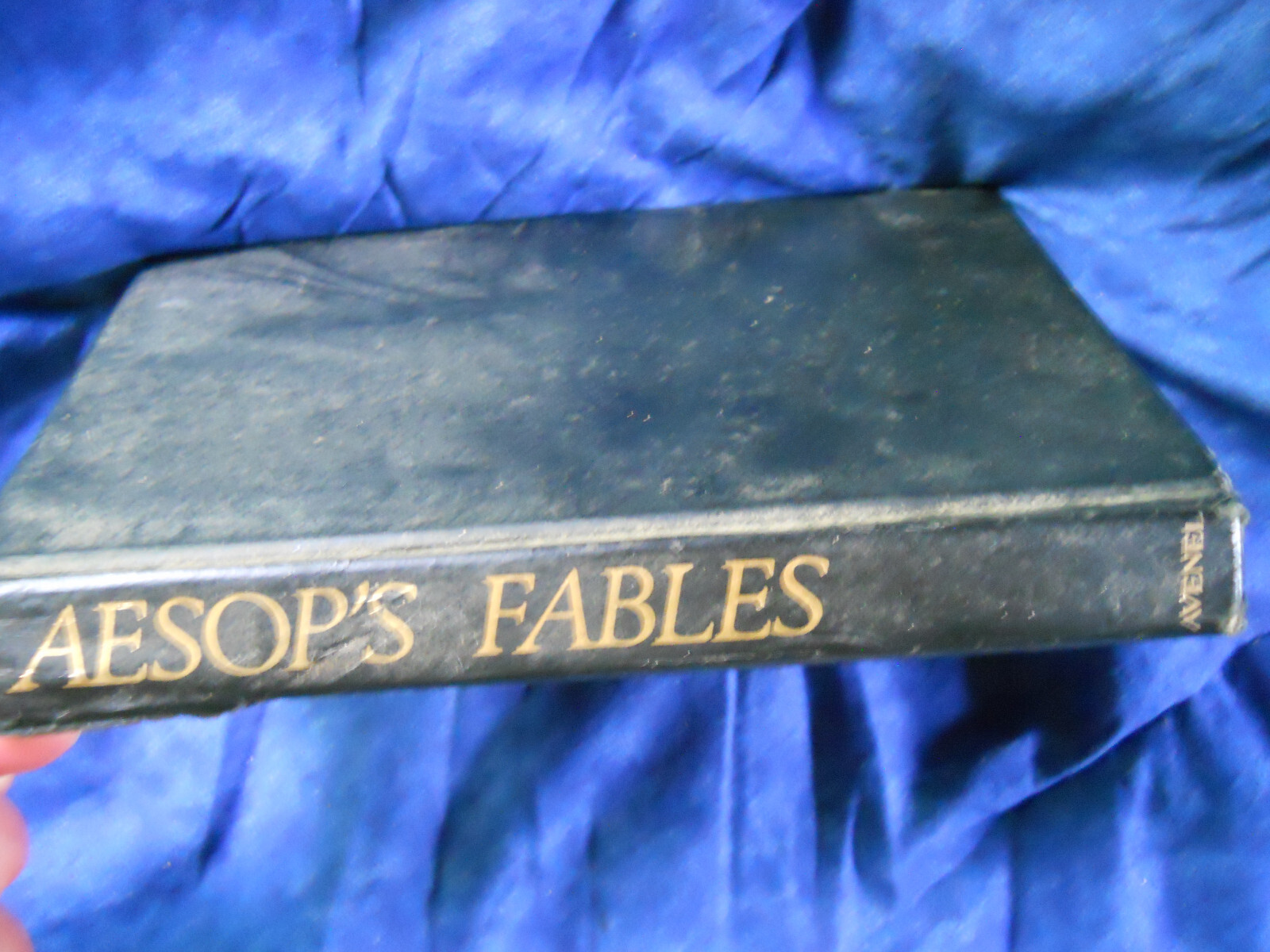 【Werbung vintage 】Aesop AESOP FABLES Wolf & Lamb Sheep - 1810 Original Etching Print