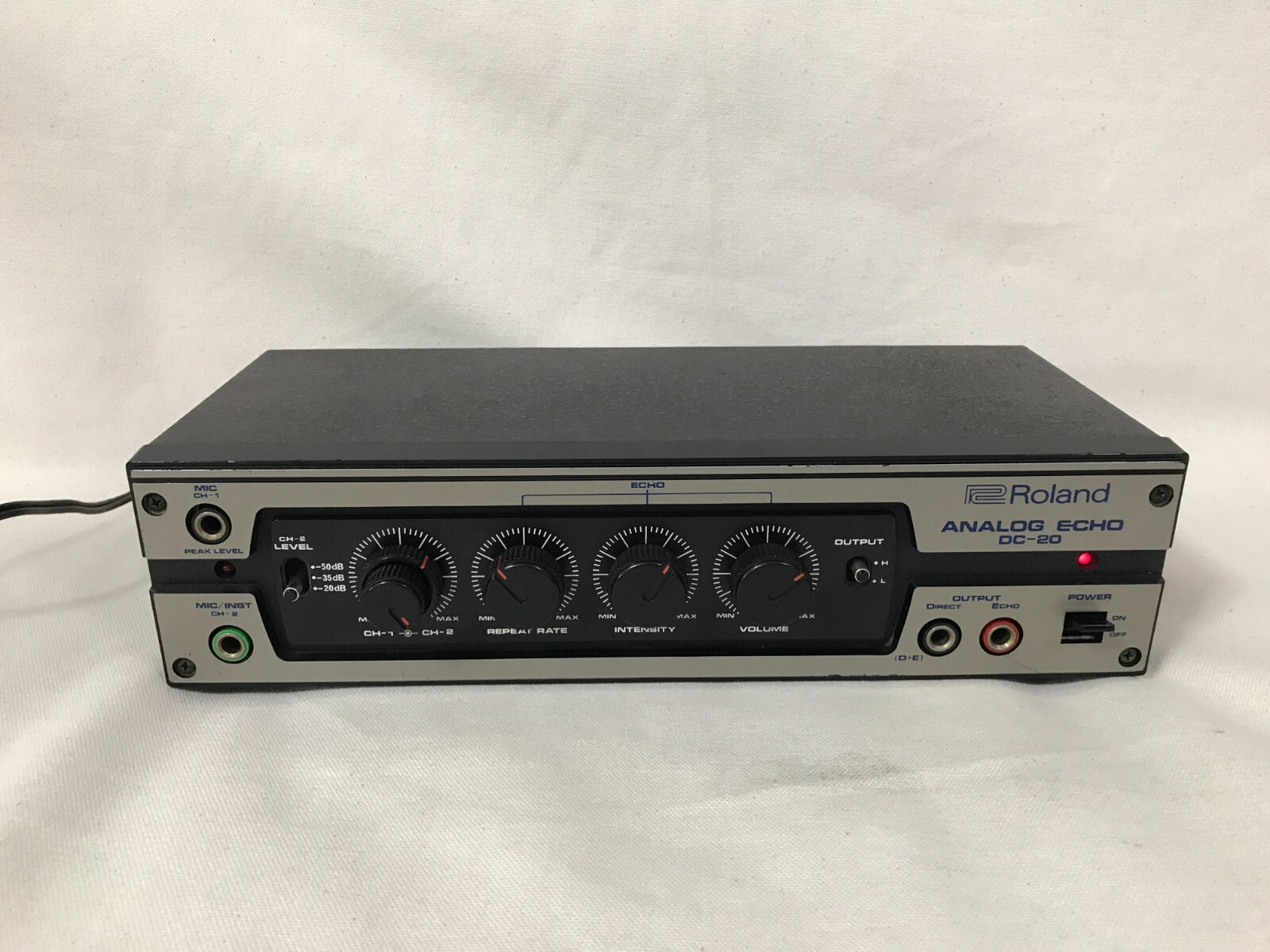 ギター Roland ANALOG ECHO DC-20 Roland DC-20 Analog Echo Vintage Guitar Effect | eBay