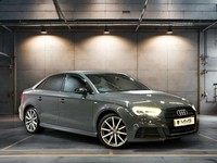 2018 Audi A3 1.5 3 Black Edition TFSI Semi-Auto 4dr Saloon Petrol Automatic