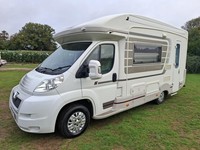 Auto-Sleeper Broadway EK. 2011. Rear kitchen/bathroom.