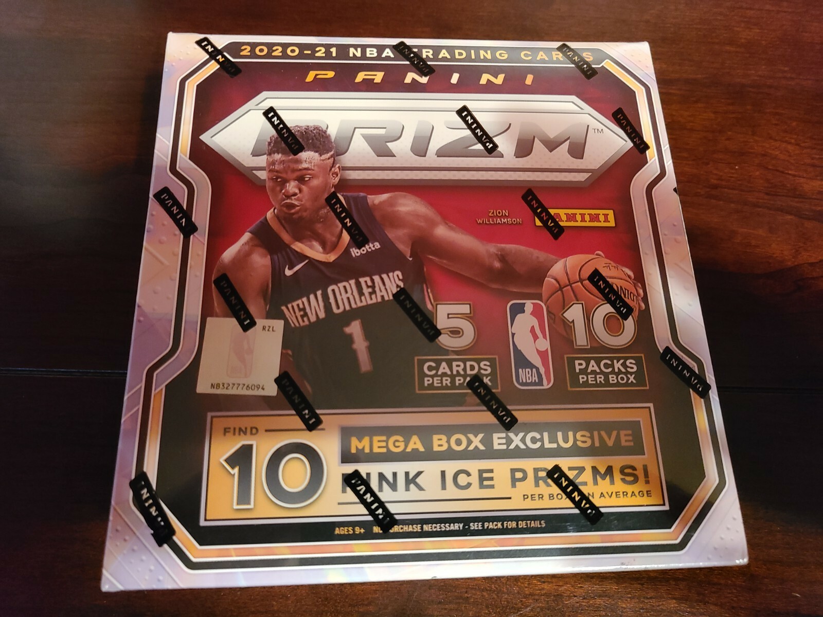 NBAカード 2020-21 Prizm Multi 未開封Box ラメロ Panini 2020-21 Prizm NBA Cards Mega Box - 50 Cards, 10 Packs