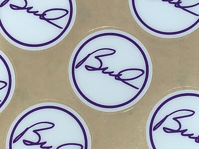 MINNESOTA VIKINGS ''BUD'' Tribute Football Helmet Decal Qty (2) FULL Size 3M 20MIL