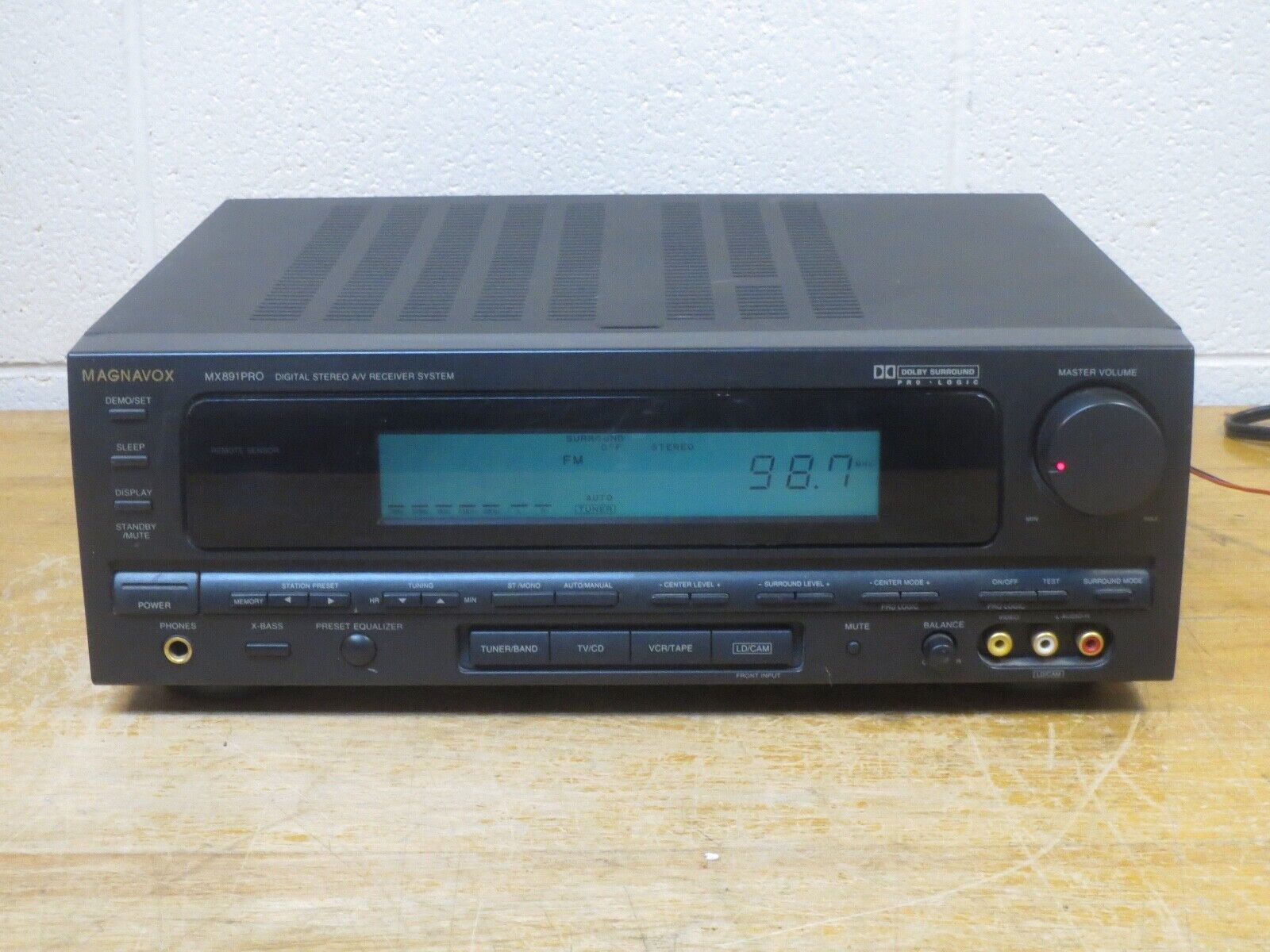 Vintage Magnavox MX891 PRO Receiver surround sound tested | eBay Vintage Magnavox MX891 PRO Receiver surround sound tested | eBay