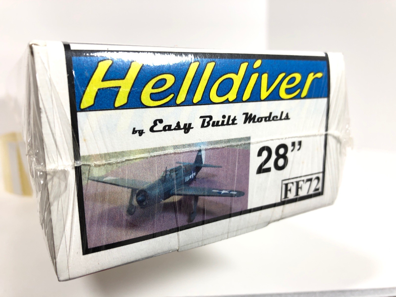 Easy Built Models Rubber Powered Balsa Model FF72 Curtis Helldiver SB2C SEALED!!