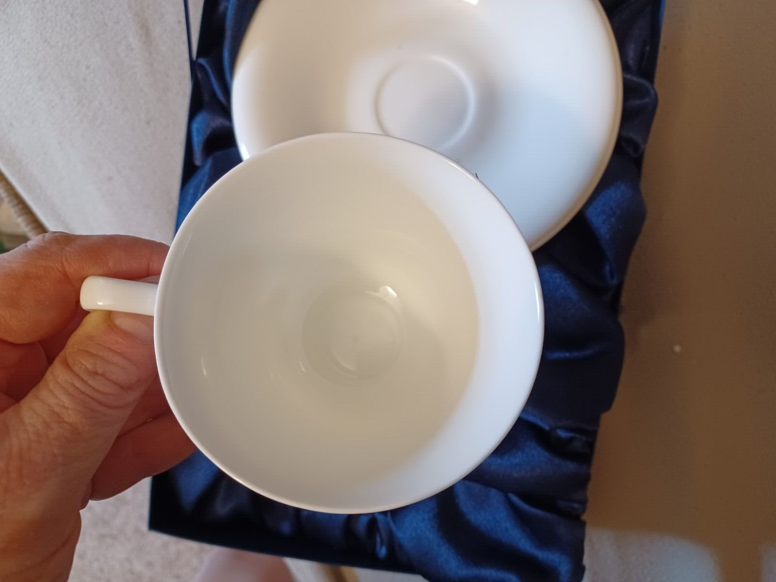 RARE Aeroflot Set: One tea cup+one saucer/plate.Imperial Porcelain St.Petersburg