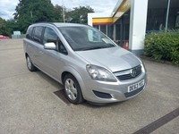 2013 Vauxhall Zafira 1.6i [115] Exclusiv 5dr MPV Petrol Manual