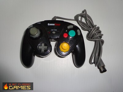 3rd Party Gamestop Nintendo Black Gamecube Controller   - FAST SHIPPING!  823a