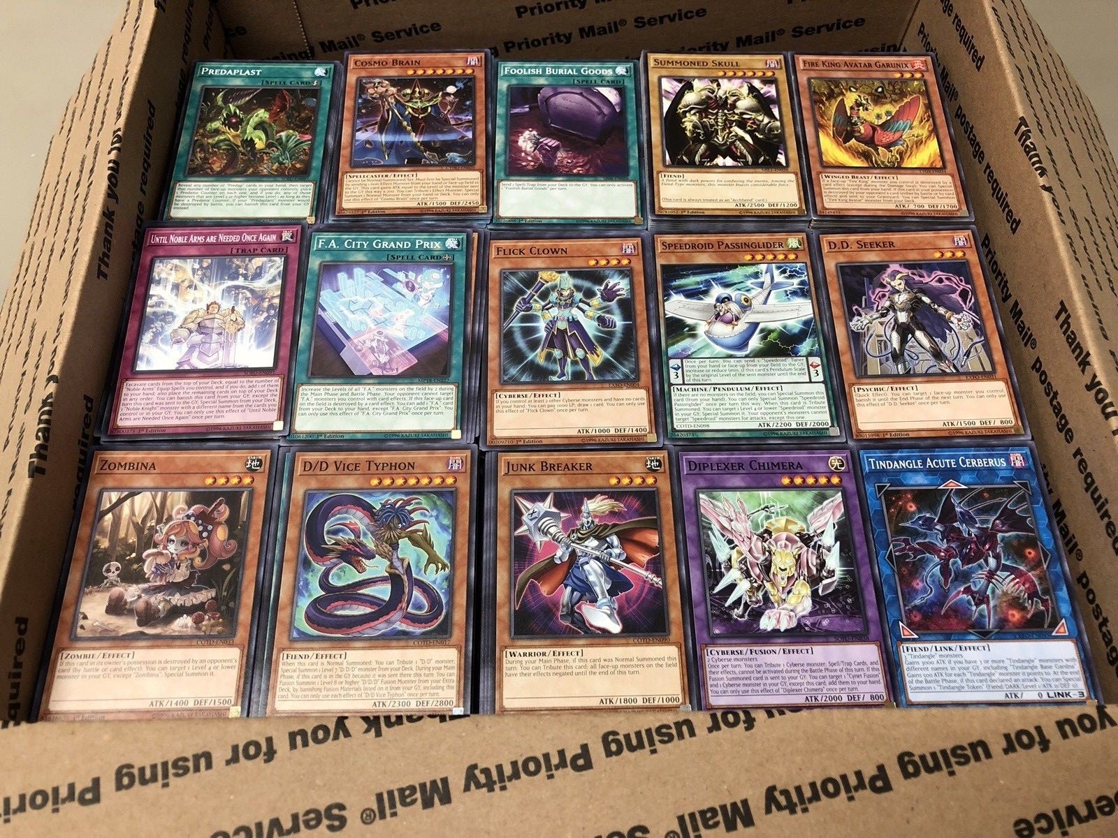 HUGE BULK YUGIOH YU-GI-OH TCG Wholesale Near Mint - Lot of 5000 Cards