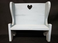 wooden doll bench