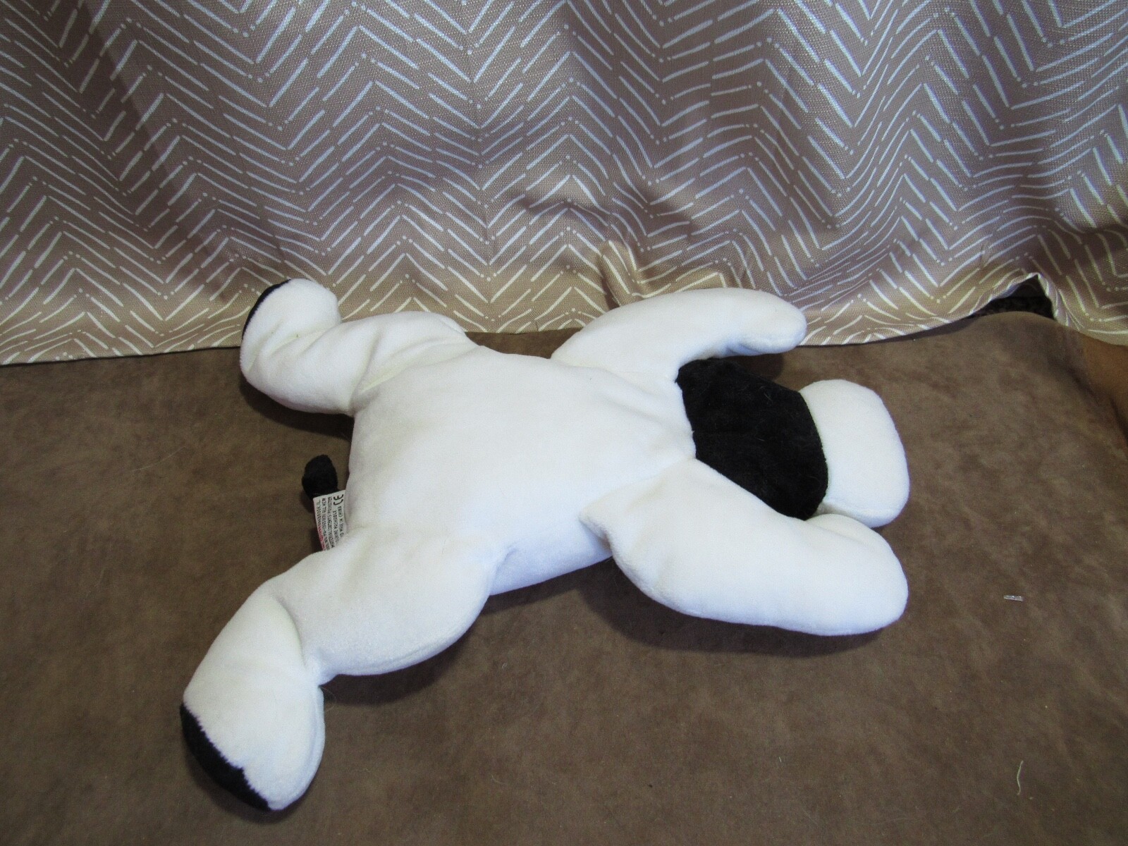 Ty Pillow Pal Cow  Moo Suffed Plush Farm Animal