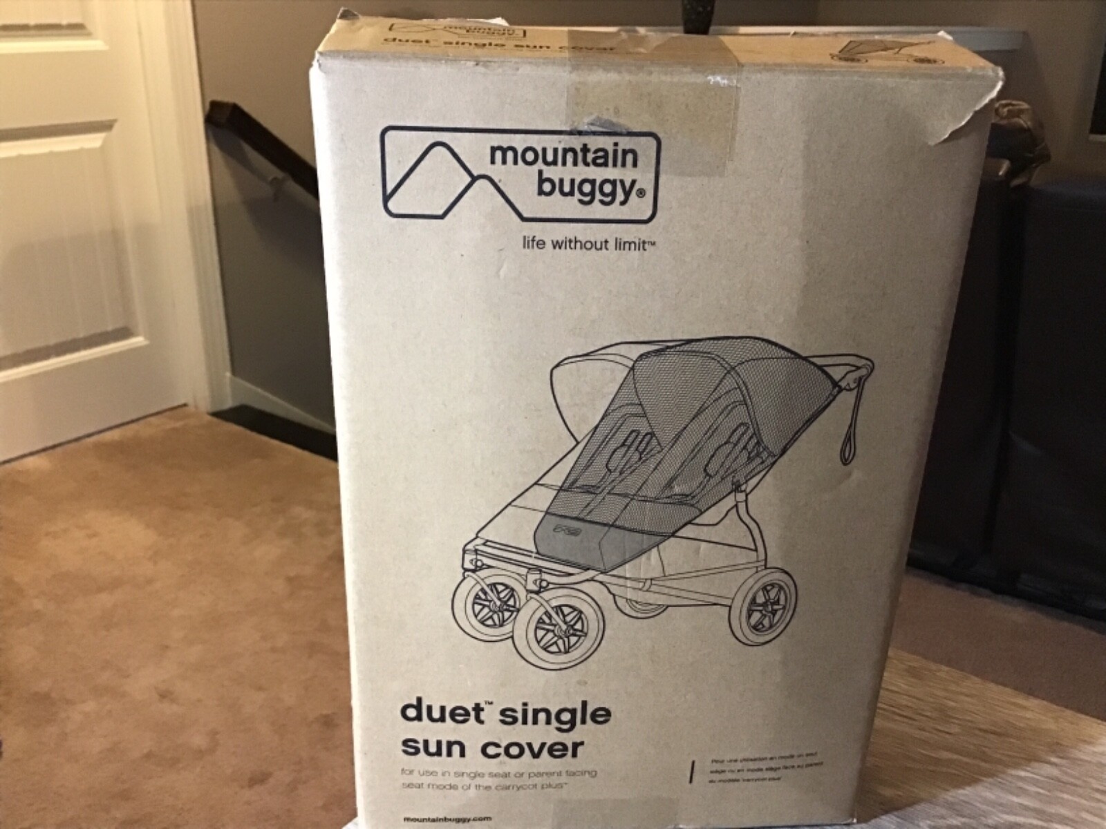 mountain buggy duet sun cover